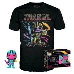 Комплект фигурок POP и футболка Marvel Infinity Saga Thanos Эксклюзивный цена и информация | Атрибутика для игроков | pigu.lt