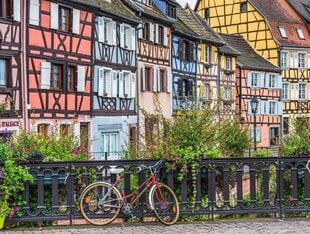 Dėlionė su Prancūzijos kraštovaizdžiu Ravensburger, 500 d. kaina ir informacija | Dėlionės (puzzle) | pigu.lt