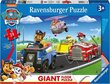 Dėlionė su šunyčiais patruliais Ravensburger Paw Patrol Giant, 24 d. kaina ir informacija | Dėlionės (puzzle) | pigu.lt