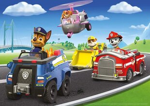 Dėlionė su šunyčiais patruliais Ravensburger Paw Patrol Giant, 24 d. kaina ir informacija | Dėlionės (puzzle) | pigu.lt