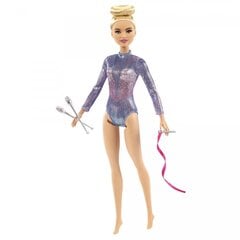 Lėlė Barbie Gimnastė kaina ir informacija | Žaislai mergaitėms | pigu.lt