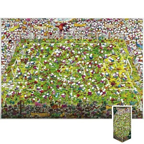 Dėlionė Heye Mordillo Crazy World Cup, 4000 d. kaina ir informacija | Dėlionės (puzzle) | pigu.lt