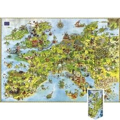 Dėlionė su Europos žemėlapiu Heye, 4000 d. kaina ir informacija | Dėlionės (puzzle) | pigu.lt