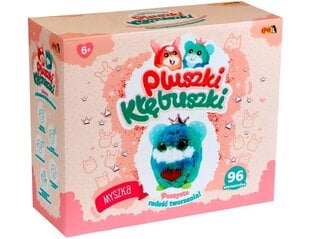 Креативный набор Plush-Glomeruli 96 штук Мышь цена и информация | Развивающие игрушки | pigu.lt