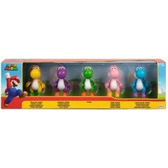 Набор из 5 фигурок Йоши «Братья Супер Марио» цена и информация | Игрушки для мальчиков | pigu.lt