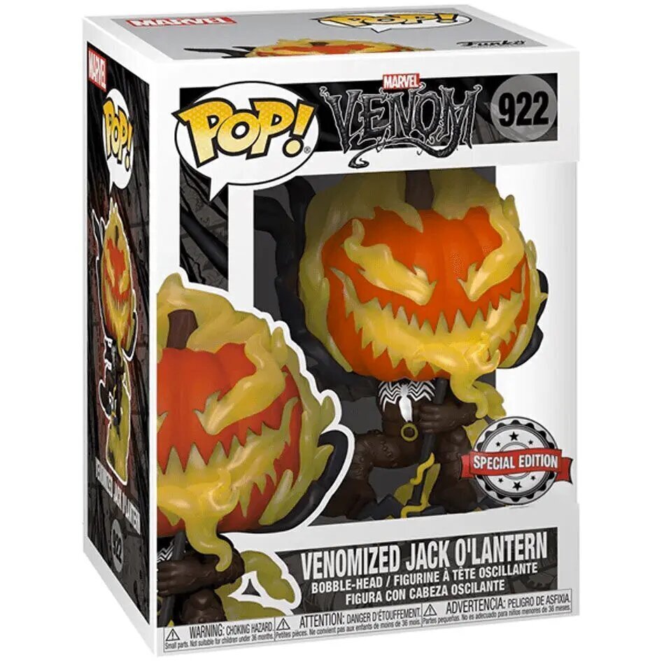 Funko POP! Venom Jack O'Lantern kaina ir informacija | Žaidėjų atributika | pigu.lt