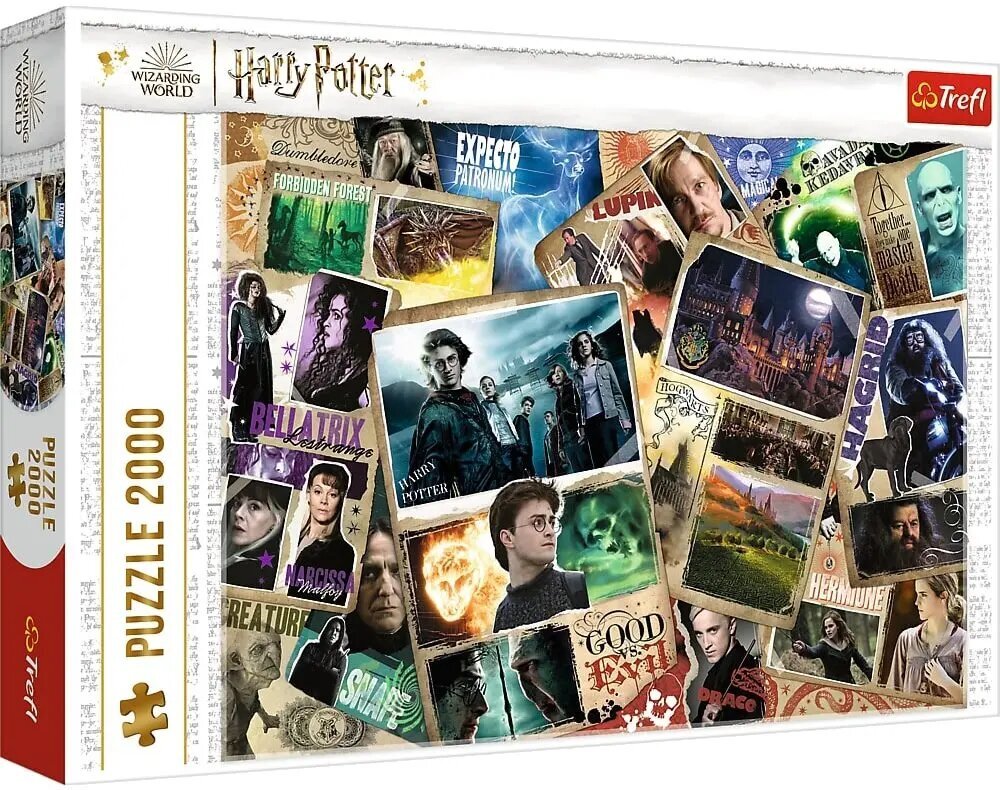 Dėlionė su Harry Potter Trefl, 2000 d. kaina ir informacija | Dėlionės (puzzle) | pigu.lt