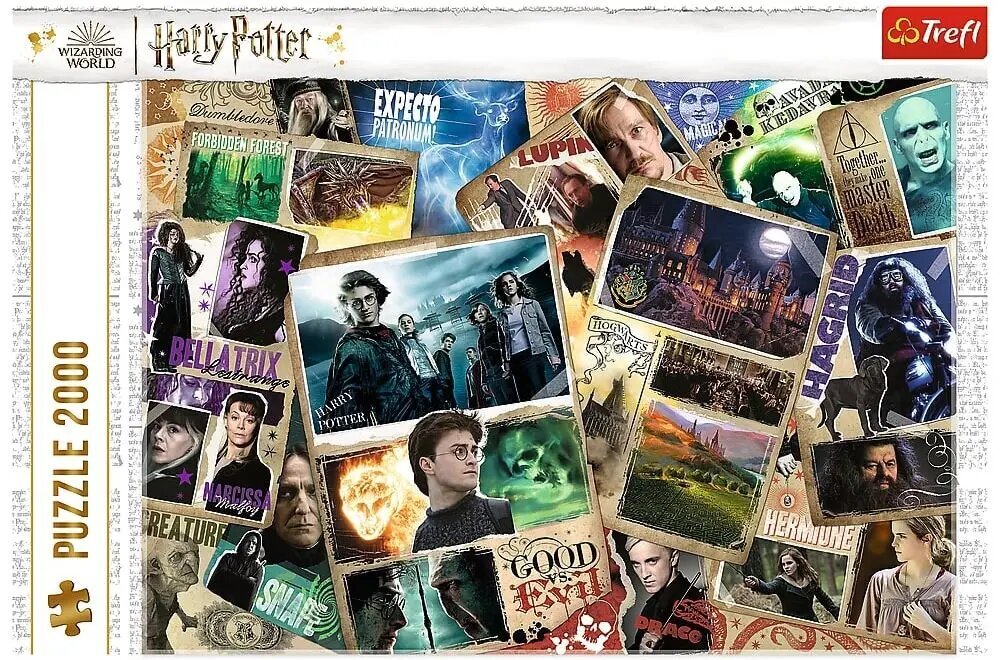 Dėlionė su Harry Potter Trefl, 2000 d. kaina ir informacija | Dėlionės (puzzle) | pigu.lt