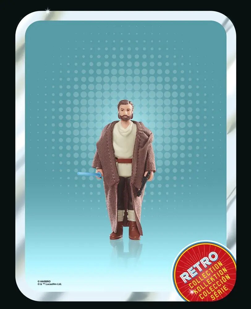 Star Wars Retro Collection Obi-Wan Kenobi цена и информация | Žaidėjų atributika | pigu.lt