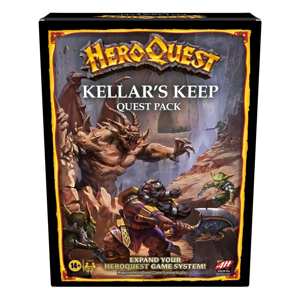 Stalo žaidimo papildymas HeroQuest Kellar's Keep Quest Pack, EN kaina ir informacija | Stalo žaidimai, galvosūkiai | pigu.lt