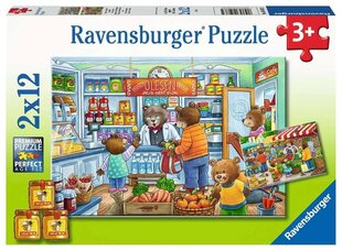 Dėlionė su meškiukais Ravensburger, 24 d. kaina ir informacija | Dėlionės (puzzle) | pigu.lt