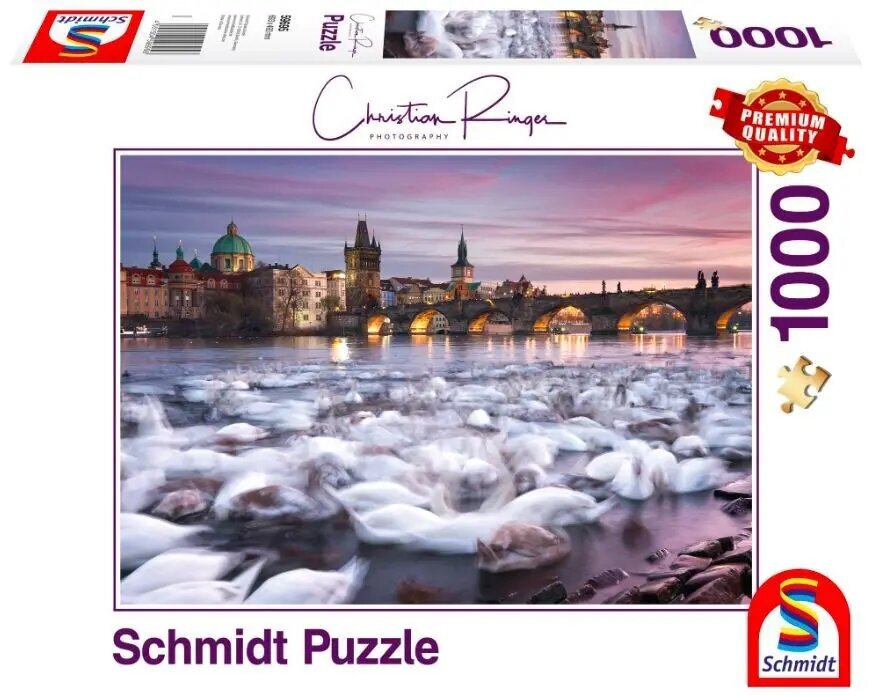 Dėlionė su Praha Schmidt Christion Ringer, 1000 d. цена и информация | Dėlionės (puzzle) | pigu.lt