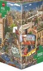 Dėlionė su miestu Heye Superhero Movie, 2000 d. kaina ir informacija | Dėlionės (puzzle) | pigu.lt