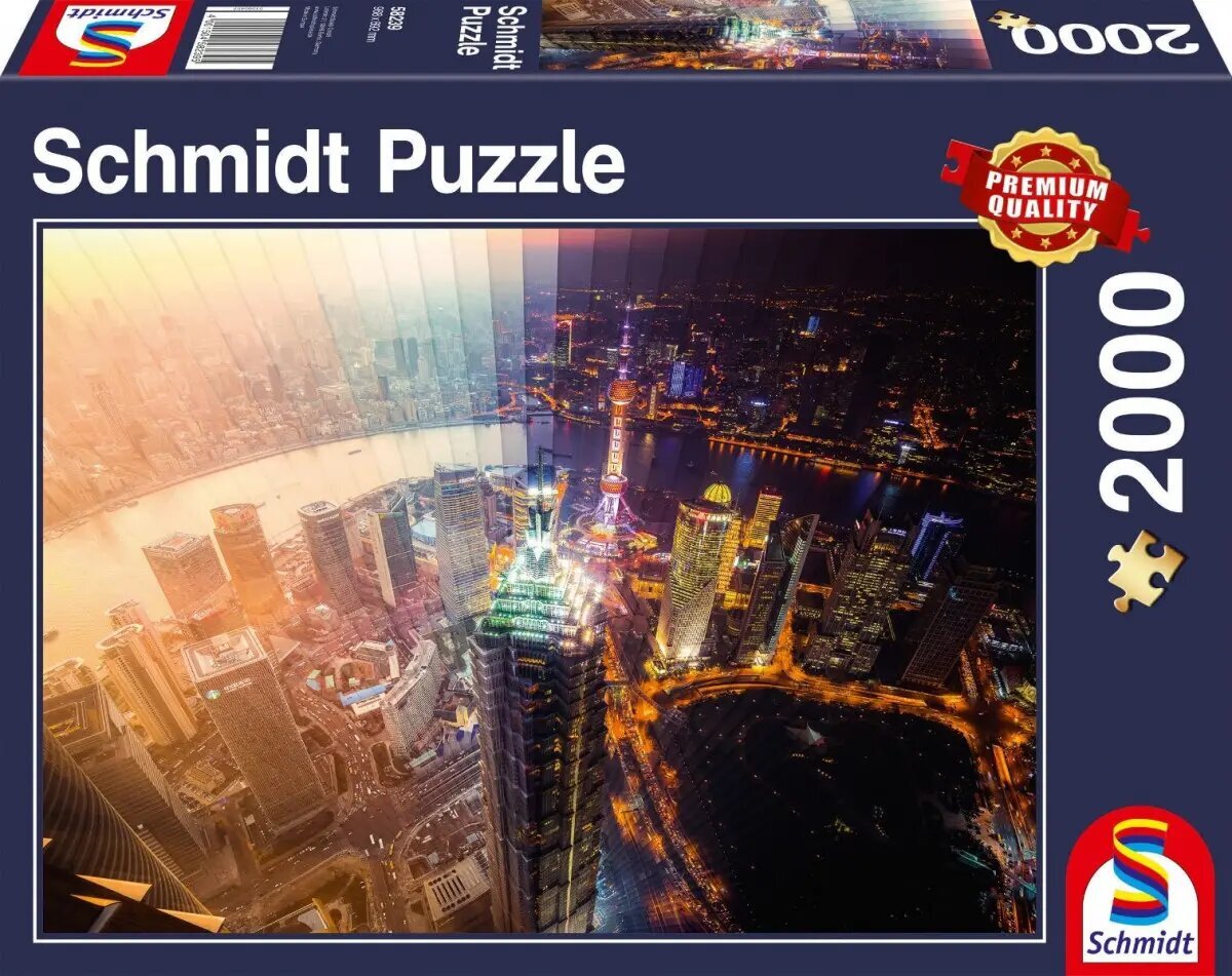 Dėlionė su miestu Schmidt, 2000 d. kaina ir informacija | Dėlionės (puzzle) | pigu.lt