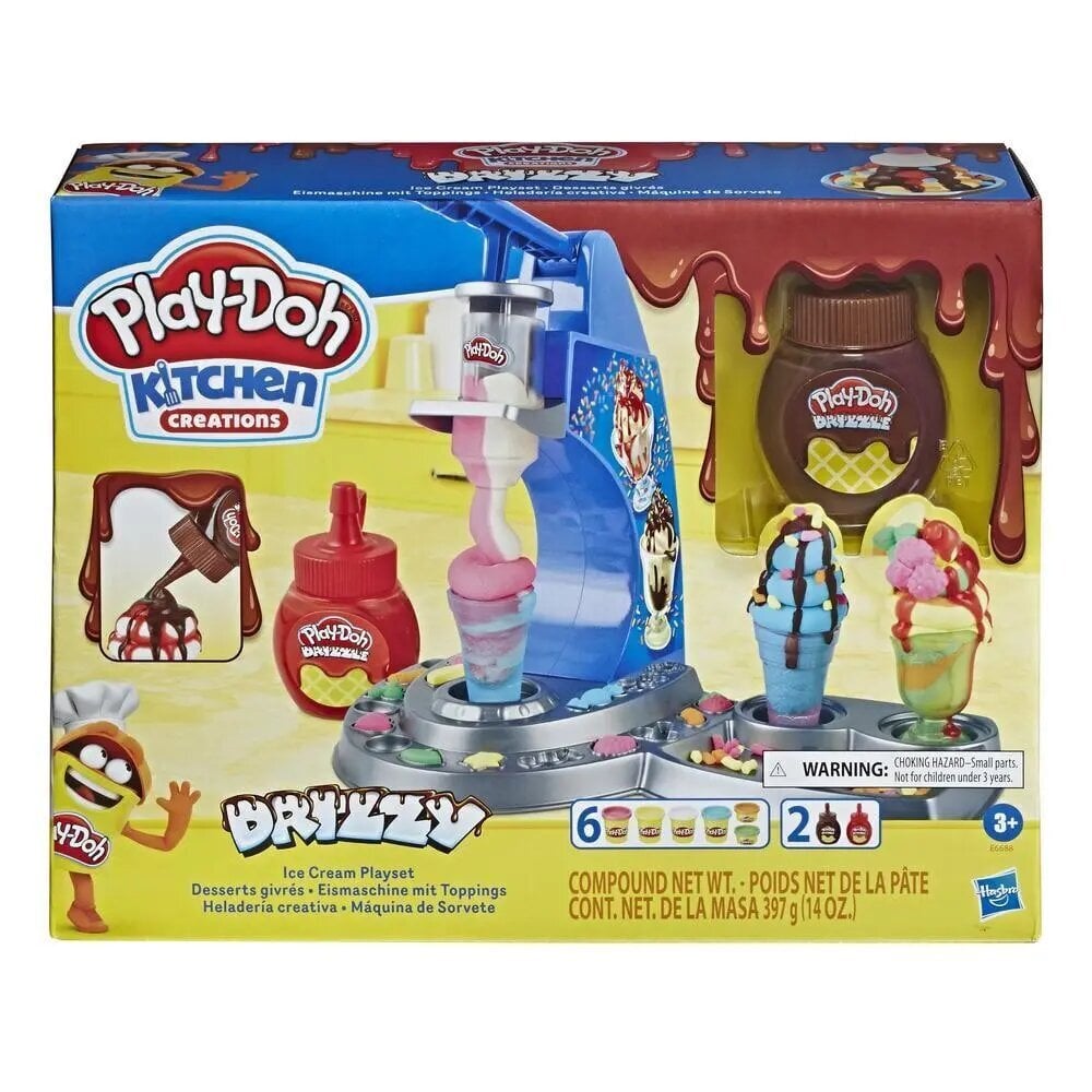 Žaislinis ledų gaminimo aparatas PlayDoh kaina | pigu.lt