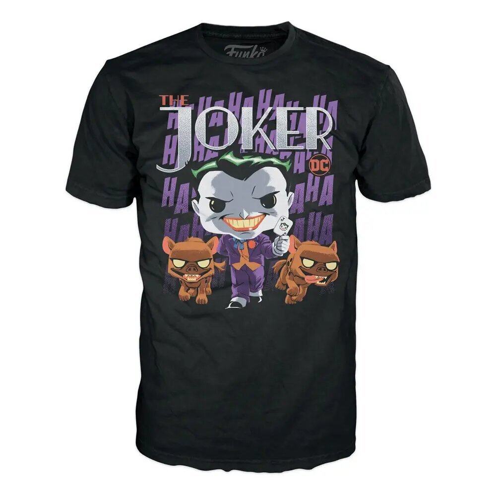 Marškinėliai moterims DC Comics Boxed Tee Joker 55837, juodi kaina ir informacija | Marškinėliai moterims | pigu.lt