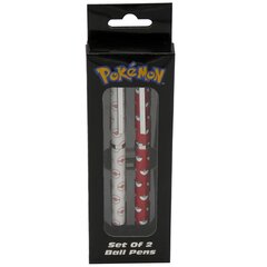Коробка для покебола Pokemon 48 блистеров, 2 шариковые ручки цена и информация | Атрибутика для игроков | pigu.lt