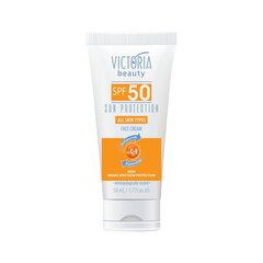 Солнцезащитный крем с SPF50 Victoria Beauty, 50 мл цена и информация | Кремы от загара | pigu.lt