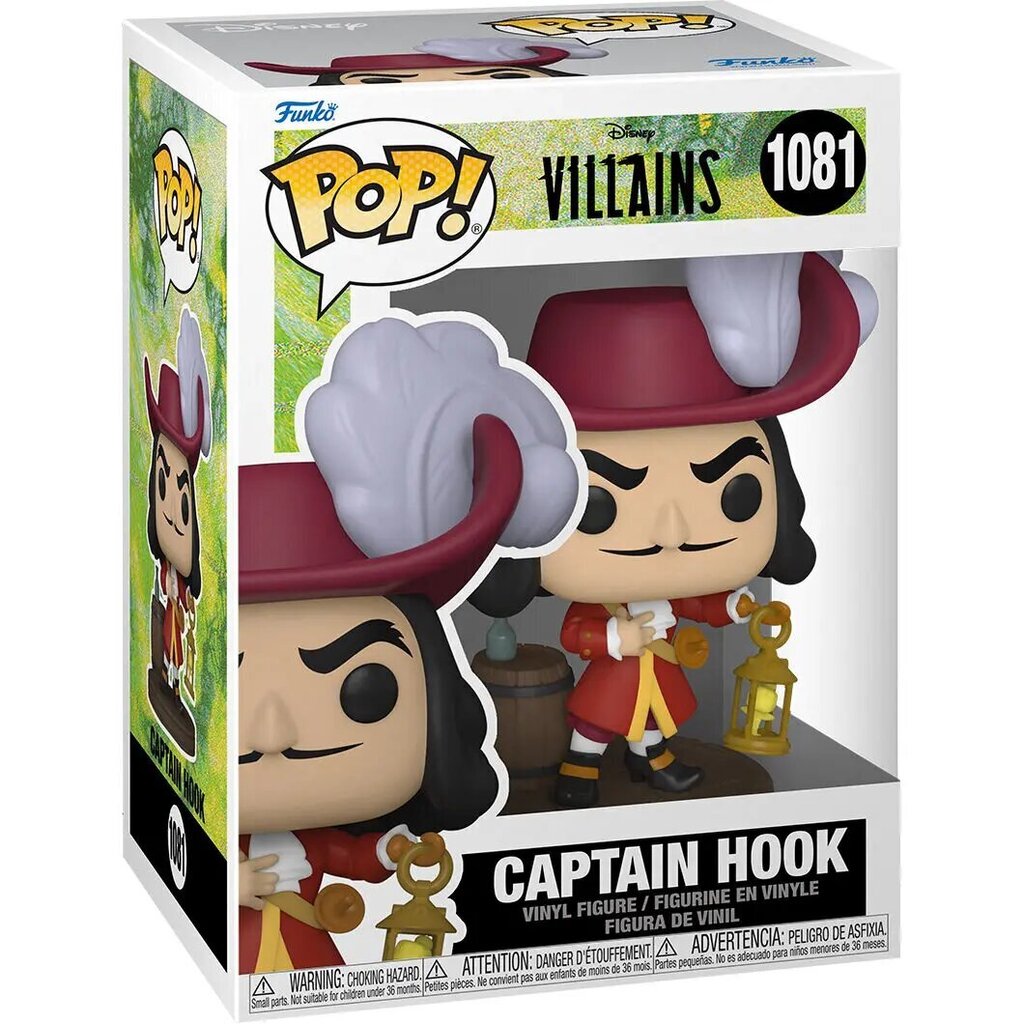 Funko POP! Disney Captain Hook kaina ir informacija | Žaidėjų atributika | pigu.lt