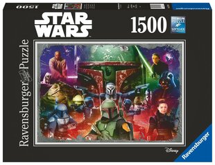 Dėlionė su žvaigždių karais Ravensburger Star Wars, 1500 d. kaina ir informacija | Dėlionės (puzzle) | pigu.lt