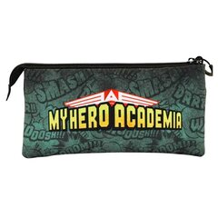 Тройной пенал My Hero Academia Battle цена и информация | Пеналы | pigu.lt