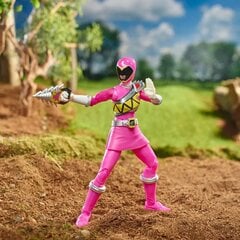 Power Rangers Dino Charge Lightning Collection 2022 Pink Ranger kaina ir informacija | Žaidėjų atributika | pigu.lt