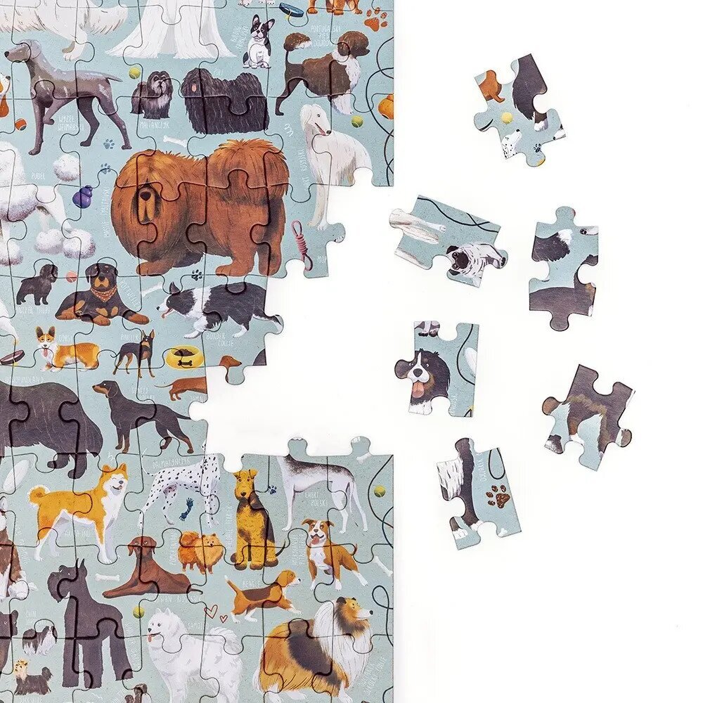 Dėlionė Šunys, CzuCzu, 100 det. kaina ir informacija | Dėlionės (puzzle) | pigu.lt