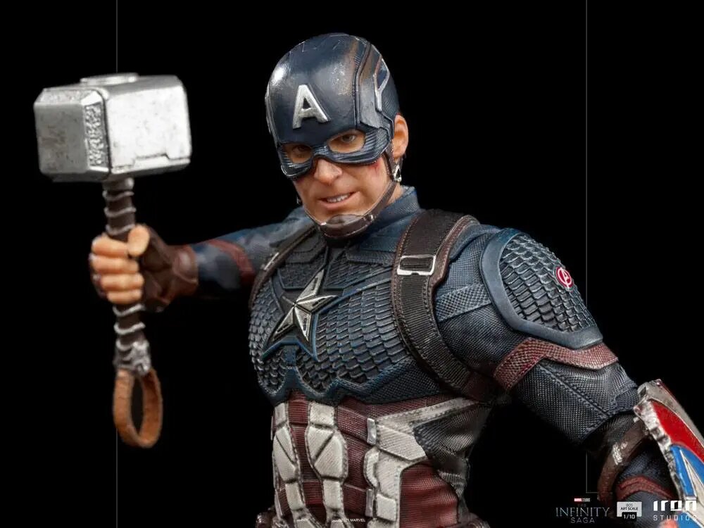 Infinity Saga BDS 1/10 Captain America Ultimate 21 cm kaina ir informacija | Žaidėjų atributika | pigu.lt