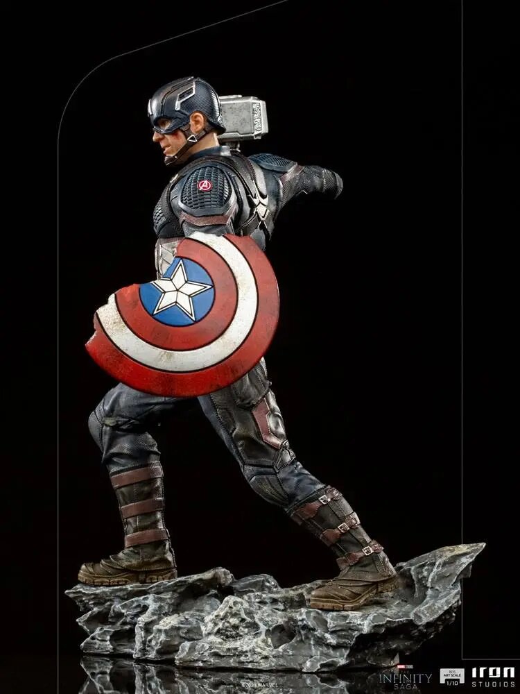 Infinity Saga BDS 1/10 Captain America Ultimate 21 cm kaina ir informacija | Žaidėjų atributika | pigu.lt