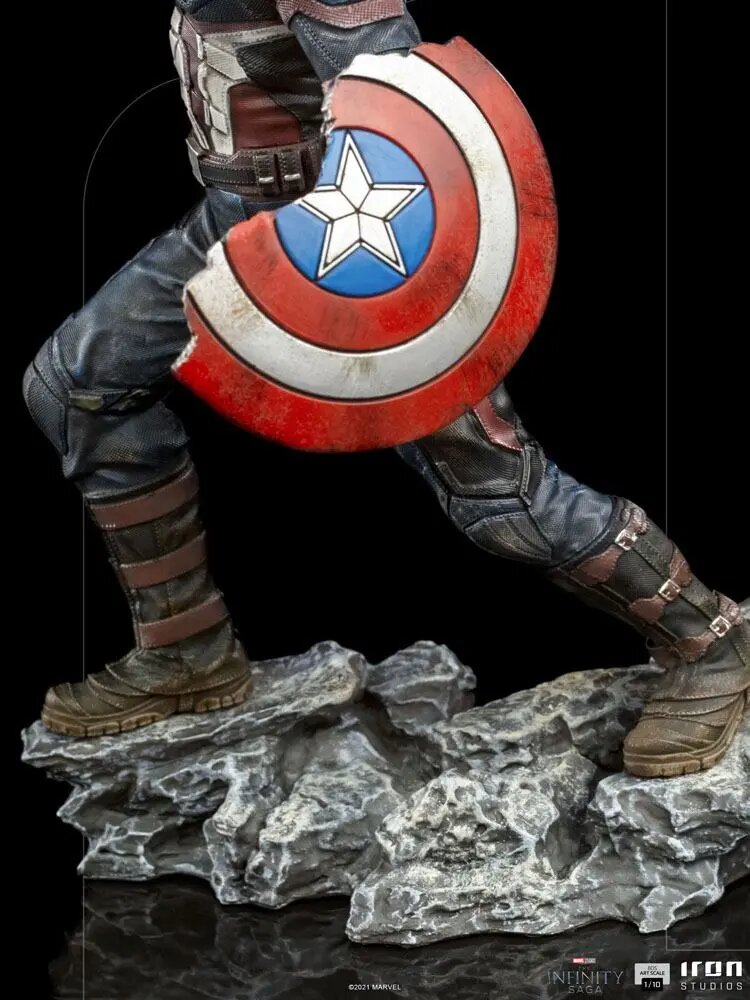 Infinity Saga BDS 1/10 Captain America Ultimate 21 cm kaina ir informacija | Žaidėjų atributika | pigu.lt