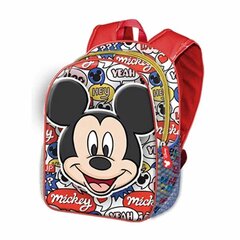 Vaikiška kuprinė Disney Mickey Yeah 3D, 37cm kaina ir informacija | Kuprinės mokyklai, sportiniai maišeliai | pigu.lt