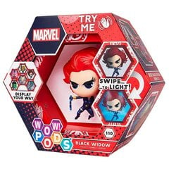 ВАУ! Светодиодная фигурка POD Marvel Черная вдова цена и информация | Игрушки для мальчиков | pigu.lt