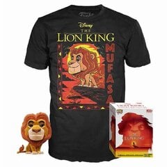 Набор фигурки и футболки в стиле POP Disney Король Лев Муфаса цена и информация | Атрибутика для игроков | pigu.lt