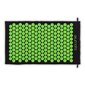 Akupresūrinis kilimėlis su pagalvėle Akumata, 73x43 cm, juodas/žalias kaina ir informacija | Masažo reikmenys | pigu.lt