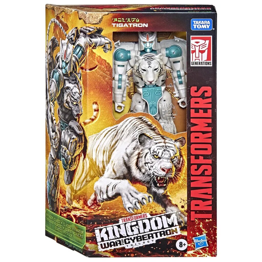 Transformeris Transformers War For Cybertron Kingdom Tigatron цена и информация | Žaislai berniukams | pigu.lt