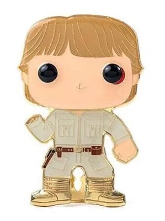 Funko POP! Pin Star Wars - Luke Skywalker kaina ir informacija | Žaidėjų atributika | pigu.lt