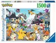 Dėlionė su personažais Ravensburger Pokemon, 1500 d. kaina ir informacija | Dėlionės (puzzle) | pigu.lt