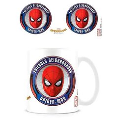 Marvel Spiderman puodelis, 315 ml kaina ir informacija | Taurės, puodeliai, ąsočiai | pigu.lt