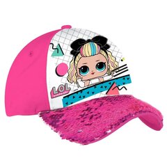 Розовая кепка с пайетками LOL Surp 7797 цена и информация | Аксессуары для детей | pigu.lt