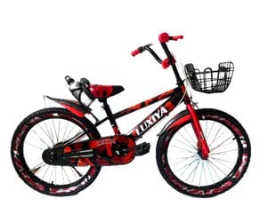 Vaikiškas dviratis Luxiya 20", raudonas kaina ir informacija | Dviračiai | pigu.lt