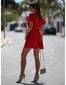 Suknelė moterims Magmac Alicja, raudona цена и информация | Suknelės | pigu.lt