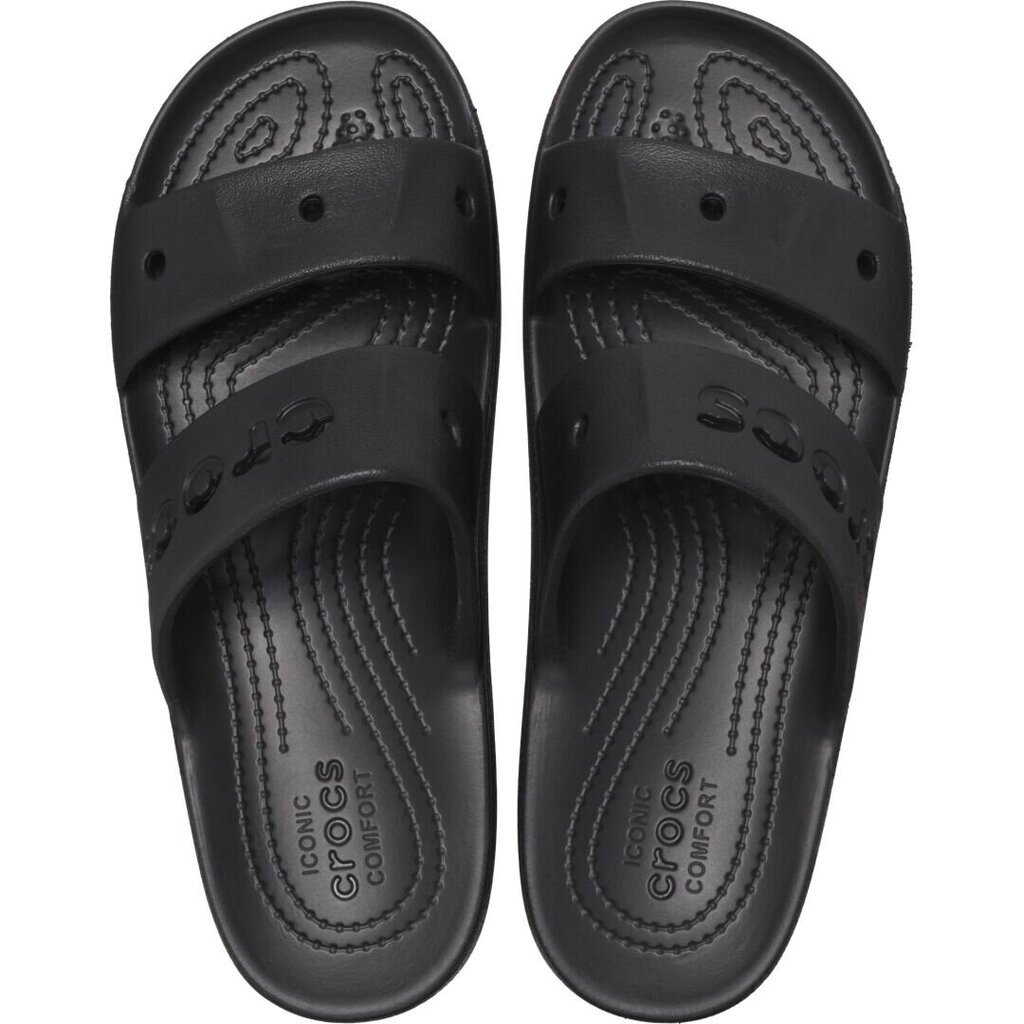 Crocs™ šlepetės moterims 231891, juodos kaina ir informacija | Šlepetės moterims | pigu.lt