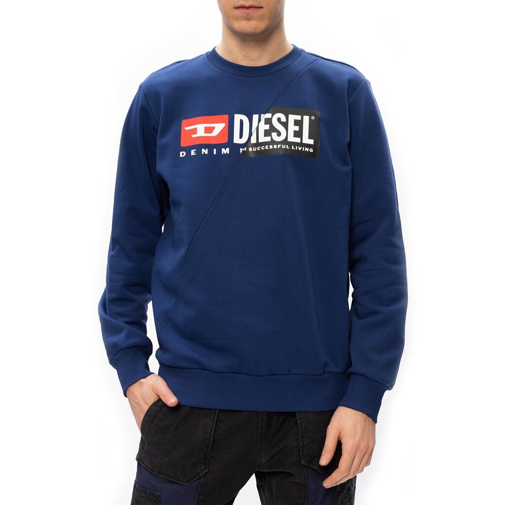 Džemperis vyrams Diesel, mėlynas kaina ir informacija | Džemperiai vyrams | pigu.lt