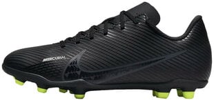 Обувь Nike Jr Vapor 15 Club Fg/Mg Black DJ5958 001 DJ5958 001/5.5 цена и информация | Футбольная форма и другие товары | pigu.lt