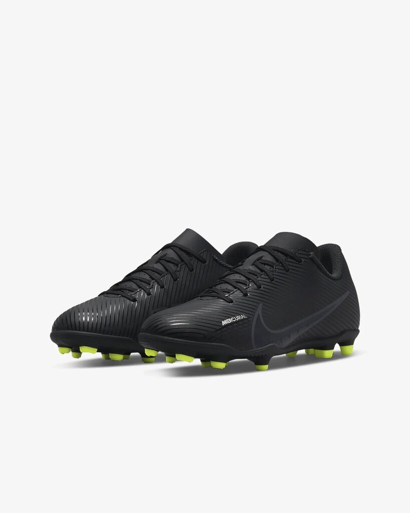 Futbolo bateliai Nike Jr. Vapor 15 Club, juodi kaina ir informacija | Futbolo apranga ir kitos prekės | pigu.lt