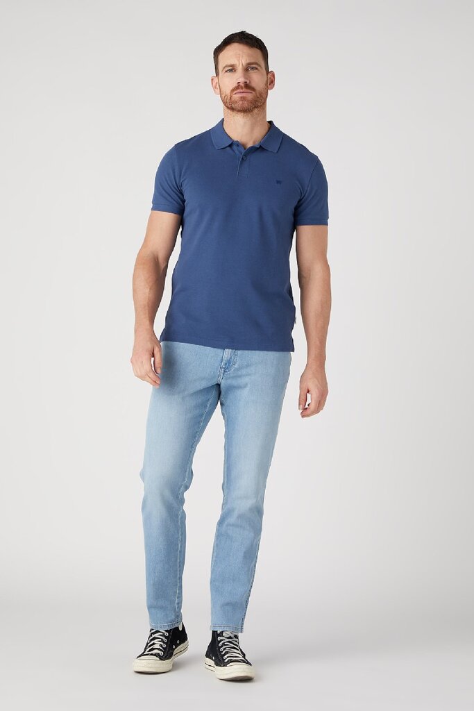 Wrangler marškinėliai vyrams W7X7K4XTG-M, mėlyni цена и информация | Vyriški marškinėliai | pigu.lt