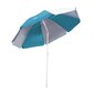 Paplūdimio skėtis Nils NC7813, baltas/mėlynas kaina ir informacija | Skėčiai, markizės, stovai | pigu.lt