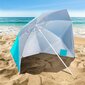 Paplūdimio skėtis Nils NC7822, mėlynas kaina ir informacija | Skėčiai, markizės, stovai | pigu.lt