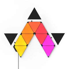 Nanoleaf Shapes Triangles Expansion Pack Black kaina ir informacija | Korpusų priedai | pigu.lt