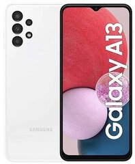 Samsung Galaxy A13 4G 3/32ГБ White SM-A135FZWUEUB цена и информация | Мобильные телефоны | pigu.lt